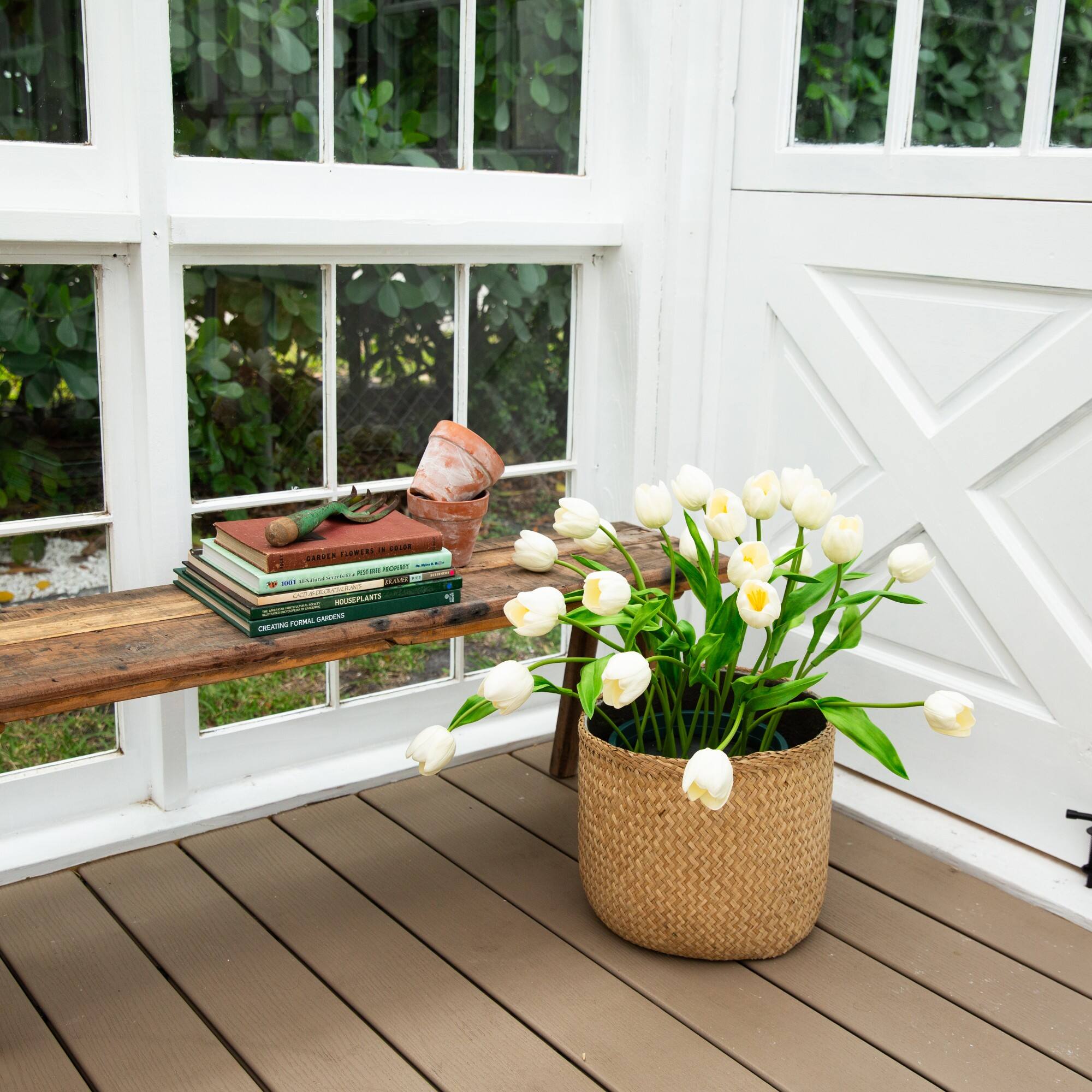 2ft. UV Resistant Artificial Tulip Plant (Indoor/Outdoor)